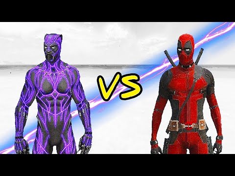 BLACK PANTHER VS DEADPOOL / EPIC BATTLE