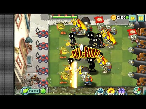 PLANTS VS ZOMBIES 2 PINATA PARTY SNAPDRAGON, ICEBERG LETTUCE, POTATO MINE, CHERRY BOMB!