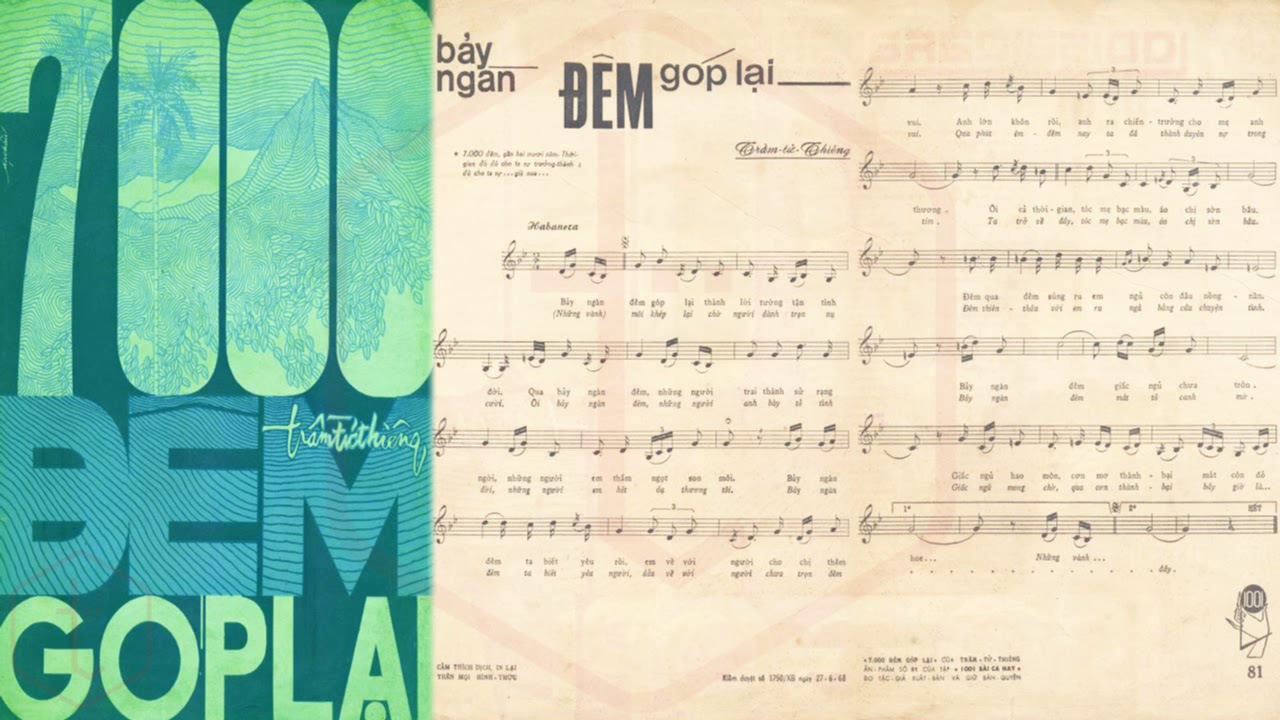 Tờ Nhạc Xưa Trước 1975