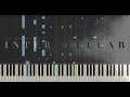 Interstellar - Main Theme - Hans Zimmer (Synthesia Piano Tutorial)