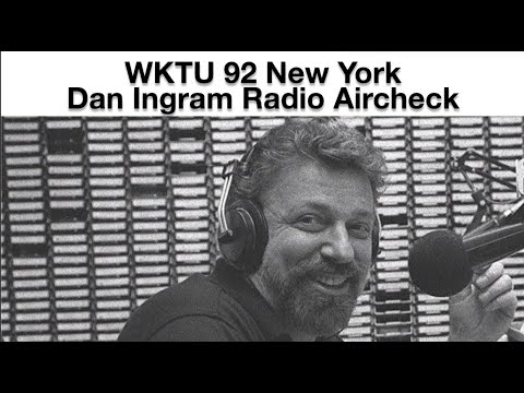 WKTU 92FM New York - Dan Ingram - July 1985 - Radio Aircheck