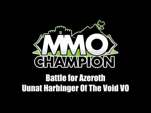 Patch 8.1.5 - Uunat Harbinger of the Void VO