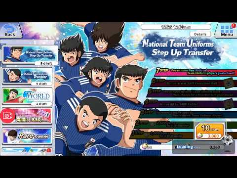 【GACHA】National Team Uniforms #3 Step 7 | Captain Tsubasa Zero Miracle Shot