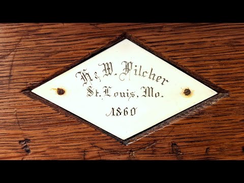 1860 H. &. W. Pilcher - Grace Episcopal Church, St. Francisville, Louisiana