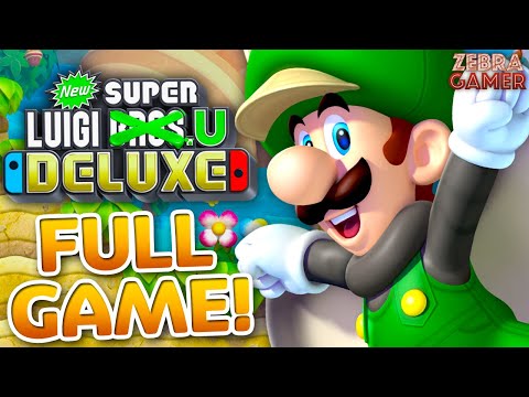 New Super Luigi U Deluxe Full Game Walkthrough!