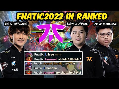 Armel Jaunuel vs Jabz - New Fnatic MIDLANE vs NEW Fnatic OFFLANE New Lineup DPC2022 Civil War Dota 2