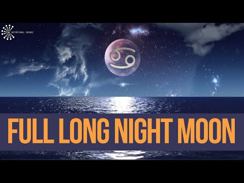🌕  Cold Moon Meditation or Long Night Moon ☄️ ⭐  II On December 29  the last Full Moon of the decade