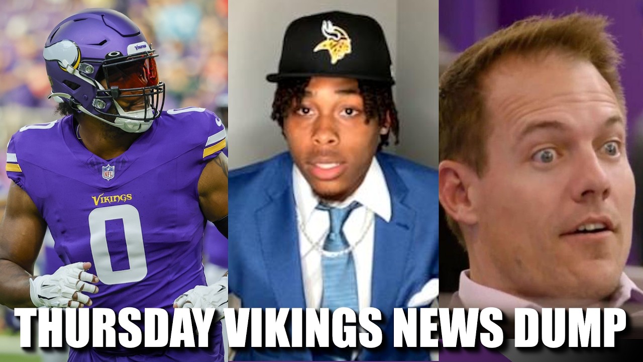 Minnesota Vikings News Dump (4.23.26) | 0 Days Until the NFL Draft!