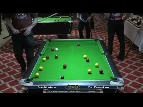 2019 Home Internationals - Men's Singles - Fran Morrison v Dan Eaton-Lees