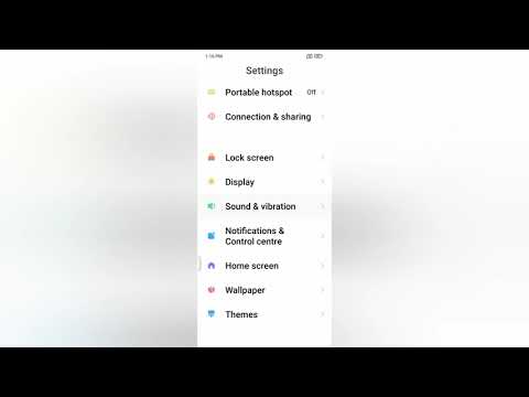 How to use Redmi 8A option settings | on play sound whan uninstalling aap In redmi 8a kesa kare