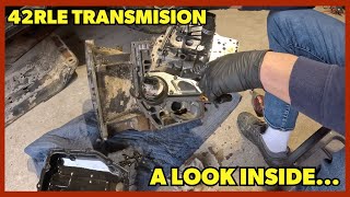 42RLE Valve Body Removal