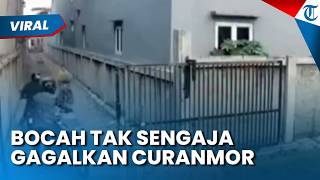 BOCAH GAGALKAN AKSI Curanmor di Jakarta Timur, Pelaku Kabur Tinggalkan Motor Curian