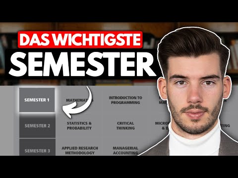Warum das erste Semester im BWL-Studium das Wichtigste ist
