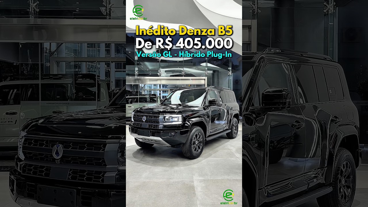 Inédito Denza B5 GL, Versão de R$ 405.00,00