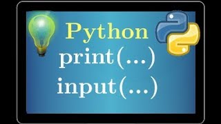 cours python • print() et input() • programmation • tutoriel  • lycée