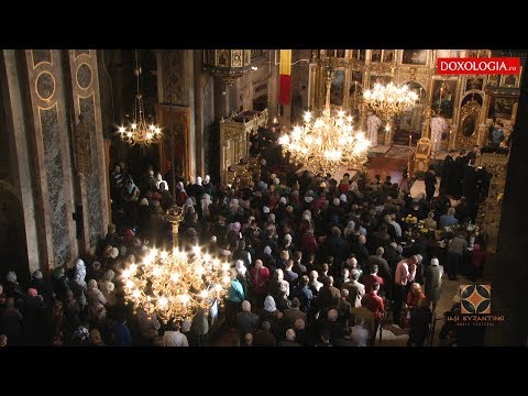 Antifonul I glas 8 (Ps. 102) limbile greacă și română