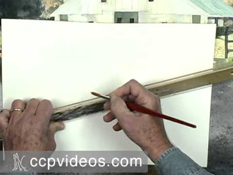 Painting with a Straight Edge in Acrylic with Charles Harrington