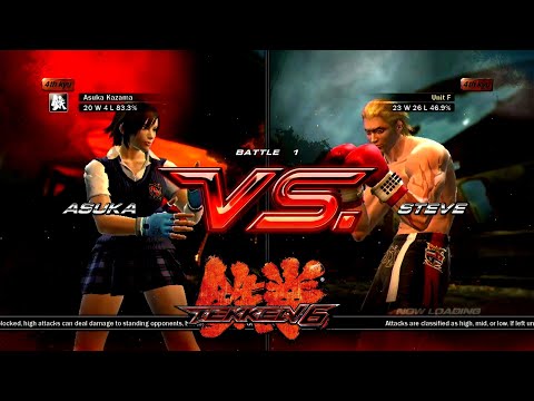 kazama Style Asuka Vs Steve Boxing Tekken 6