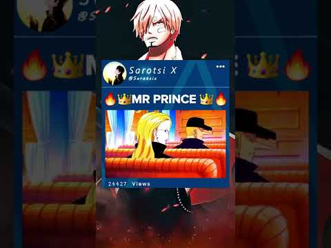 #Sanji #Mrprince #Onepiece