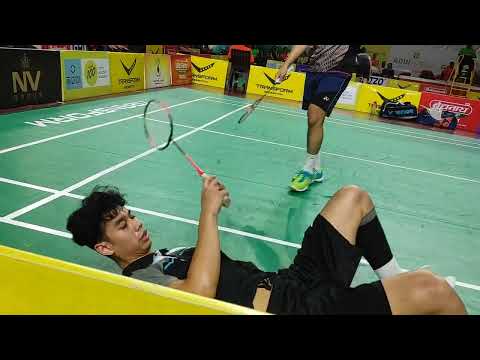 VERY EXCITING 1St SET MAN'S DOUBELS FINAL KAUSTUBH & SWARNRAJ V/S UTKARSH & ROHAN MATCH