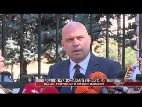 Ligj i ri për kompanitë offshore - News, Lajme - Vizion Plus