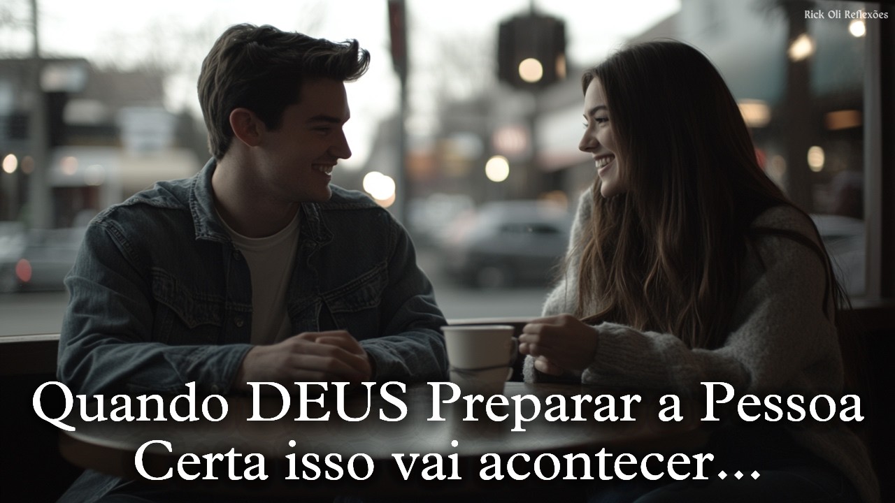 Quando DEUS Preparar a PESSOA Certa, isso vai ACONTECER...