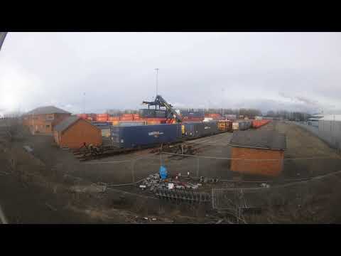 Grangemouth Freight Train Yard Scotland