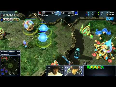 SC2 Jaedong vs First ZvP Game 1 Gameplay Starcraft2