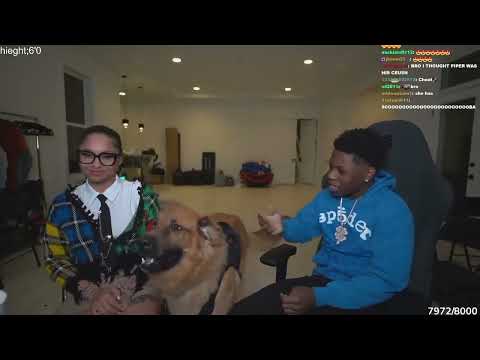 Rakai’s Dog Scooby BROKE Through the Door to Meet His New Girl 😭👀