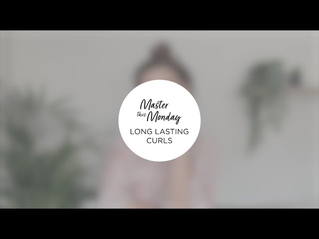 Video teaser for #MasterThisMonday Long Lasting Curls