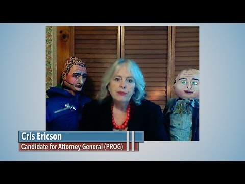 Meet the Candidates: Cris Ericson, Candidate for Attorney General (PROG) 8/23/20