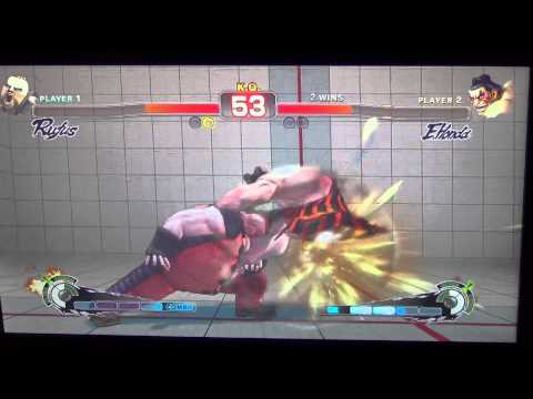 WNF Ultra Street Fighter 4 NGL Brentt (Rufus) vs Arrow (E.Honda)