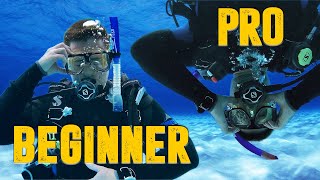 Beginner vs Pro Dive Skills: Challenge for Divers Ready