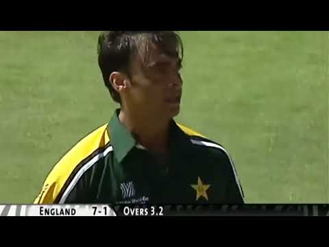 Shoaib Akhtar fastest ball 161.3 kmph |World Record in the history of cricket
