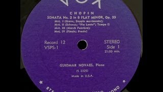 Chopin: Piano Sonata no 2 (Guiomar Novaes - 