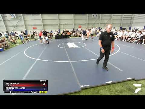 94 Lbs Round 1 (8 Team) - Allen Woo, Illinois Vs Derion Williams, Ohio Gray Eb14