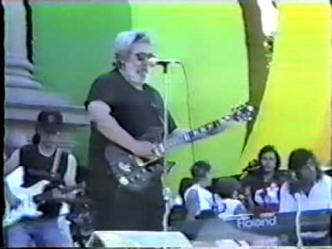 Jerry Garcia with ZERO Golden gate Park 1988 KNOCKIN ON HEAVENS DOOR