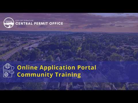 Syracuse Application Portal