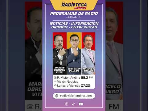 Radio Visión Andina Ambato - Visión Noticias 2026