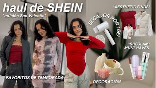 SÚPER HAUL DE SHEIN *SAN VALENTÍN* 💌 Descubriendo JOYAS: ropa, maquillaje, decoración, beauty…