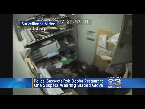 VIDEO: Suspects Rob Qdoba Restaurant Armed With ‘Freddy Kruger’ Glove, Large Knife