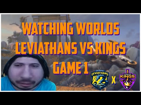 WATCHING WORLDS: LEVIATHANS VS KINGS GAME 1 - SMITE WORLDS