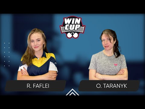 08:45 Romaniia Faflei - Olena Taranyk 07.12.2024 WINCUP Women Professional. TABLE 2