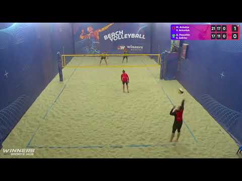 09:55 M. Anhelov / V. Antoniuk - A. Pasazhin / S. Zalizko 15.10.2022 | Winners Beach Volleyball