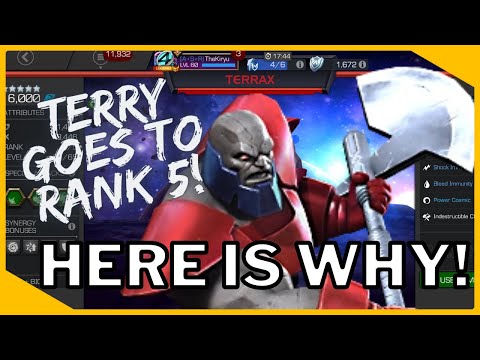 Rare 5 Star Rankup! Terrax Gets The Honours! Here Is Why + Gameplay!