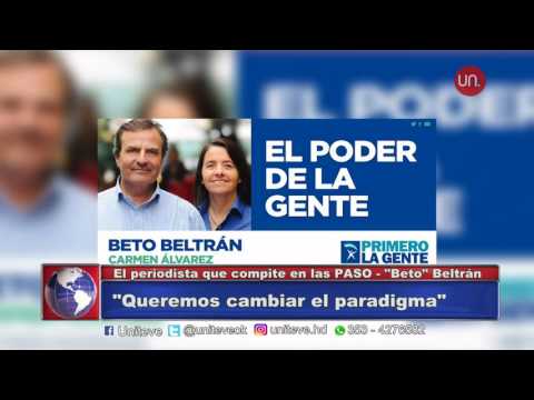 El periodista que busca ser diputado