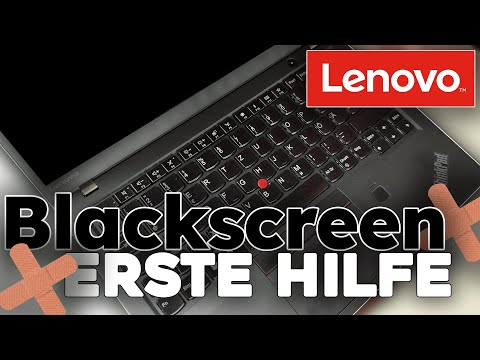 Laptop Bildschirm bleibt schwarz - 7 Erste Hilfe Tipps & Tricks - Lenovo ThinkPad