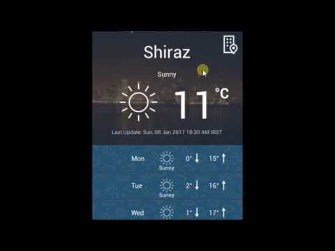 Tiempo y clima Video