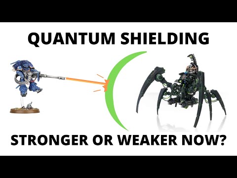 Quantum Shielding - Better or Worse in New Necron Codex?