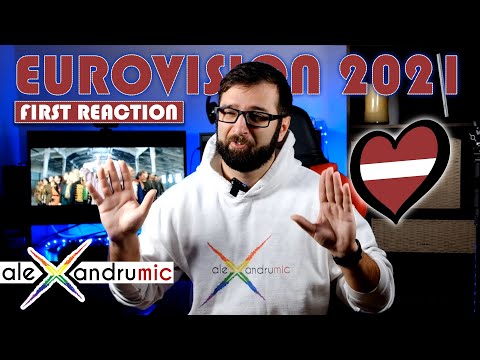 🇱🇻 Eurovision 2021 Latvia Samanta Tina The Moon Is Rising [ REACTION ] 🇱🇻